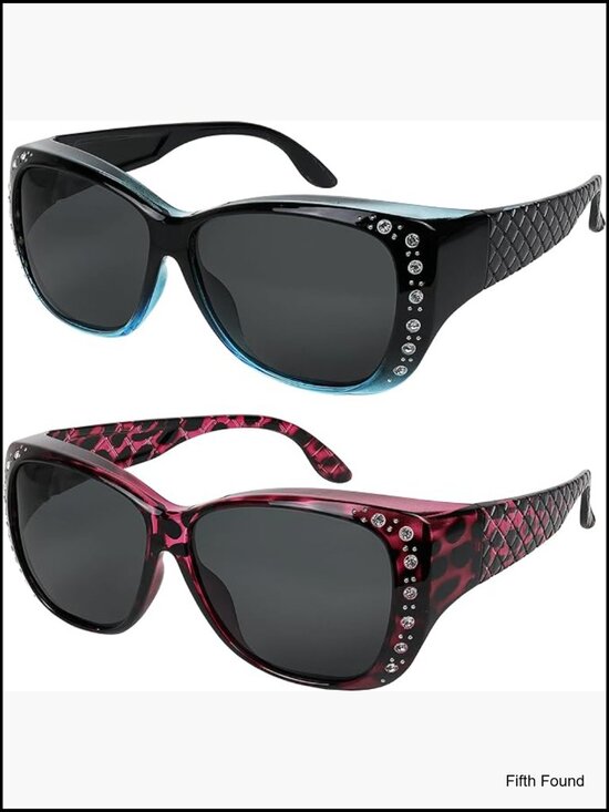 Fit Over Glasses Polarized UV Protection Sunglasses HD Vision Wrap Style main image 2